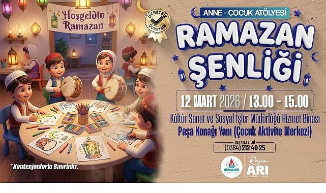 Nevşehir Belediyesi’nden Çocuklara Özel Ramazan Etkinliği