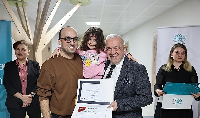Nilüfer’de babalar eğitimlerini tamamladı sertifikalarını aldı