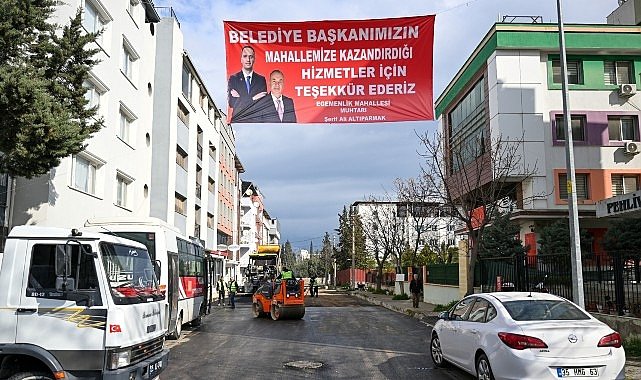 Başkan Eşki sabah mesaisine Egemenlik Mahallesi’nde başladı