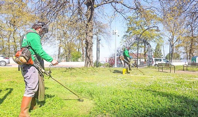 Canik’te Parklar Yaza Hazırlanıyor