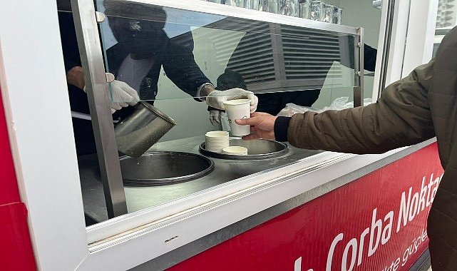 Çorba ikramı Manisa yoluna ulaştı