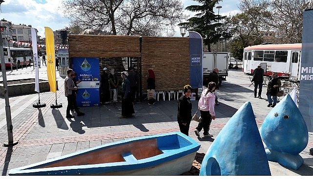 KOSKİ Tarım Haftası’nda Açtığı Stantta Su Tasarrufu Bilgilendirmesi Yapıyor