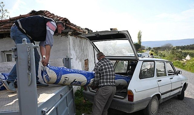 Manisa Büyükşehir’den Afetzede Üreticilere Destek