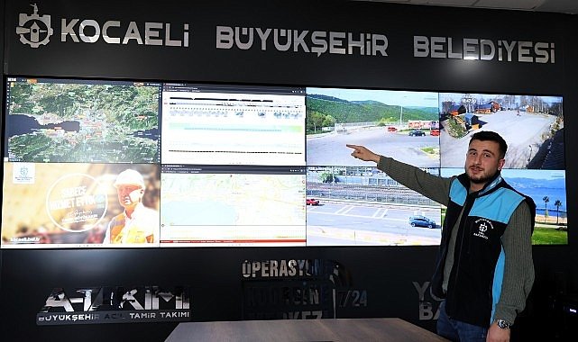 Büyükşehir’in stratejik üssü kenti 7/24 takip ediyor
