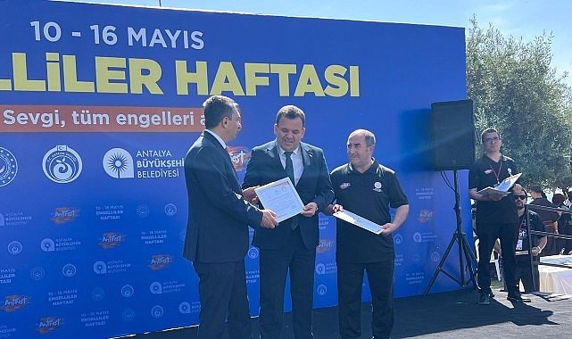 Kemer tarihinde ilk defa Erişilebilirlik Belgesi aldı