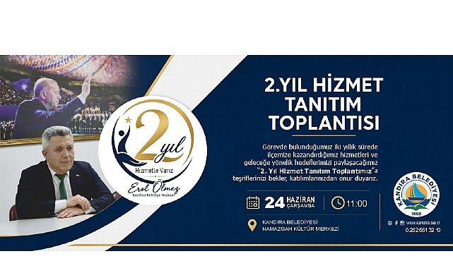 Başkan Erol Ölmez, 2 Yıllık Hizmet Dönemini Kamuoyuyla Paylaşacak