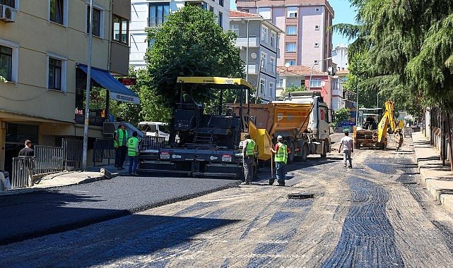 Maltepe’de asfalt çalışmaları hızlandı