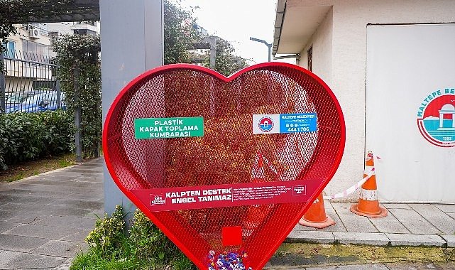 Maltepe’de plastik kapak toplama kumbaralarının sayısı 8’e çıktı