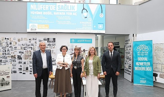 Nilüfer’de “Tütüne Değil, Hayata Yer Aç” söyleşisi
